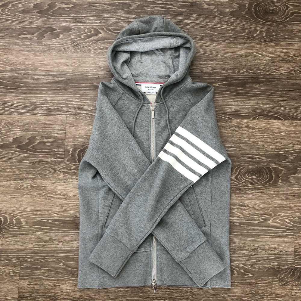 Thom Browne ‘Engineered’ Grey Hoodie